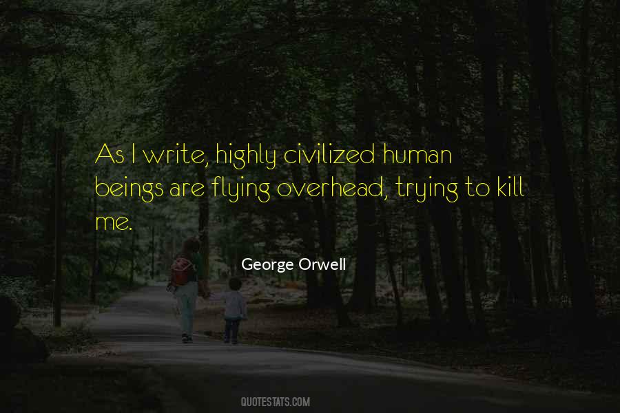 Civilized Beings Quotes #1146632