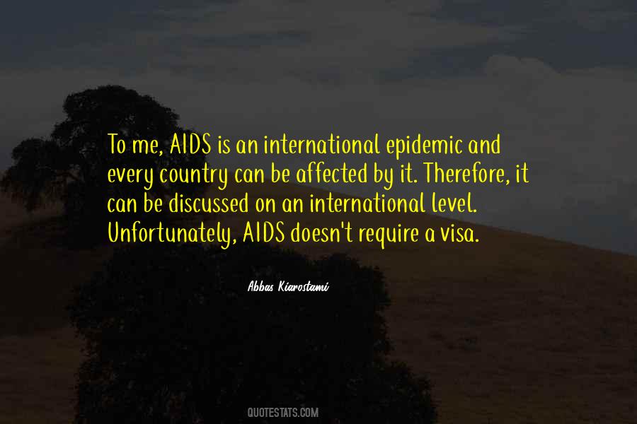 Quotes About Aids Epidemic #1353146