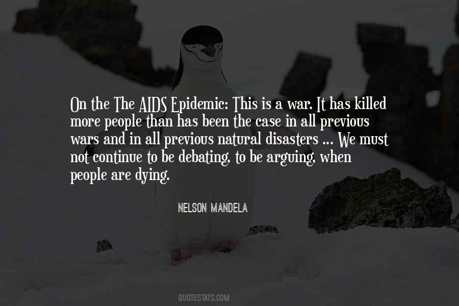 Quotes About Aids Epidemic #1795679