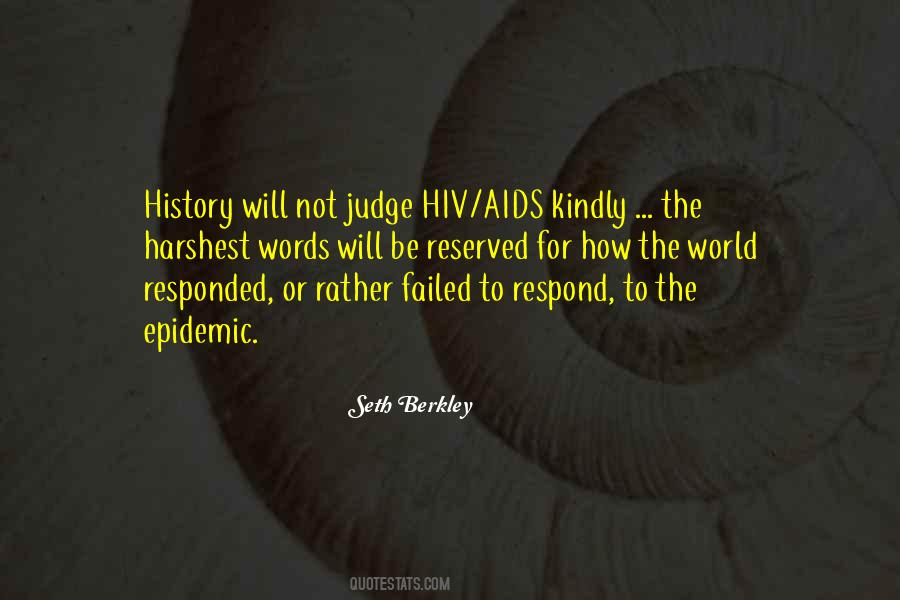 Quotes About Aids Epidemic #210026