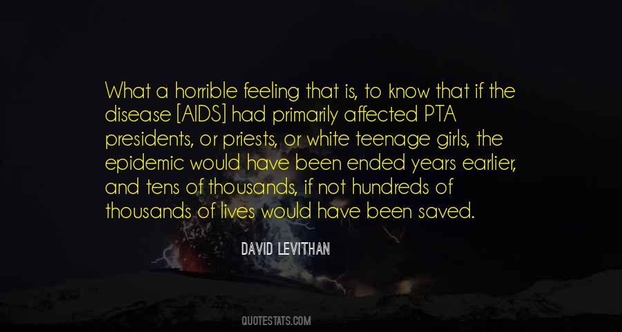 Quotes About Aids Epidemic #237514