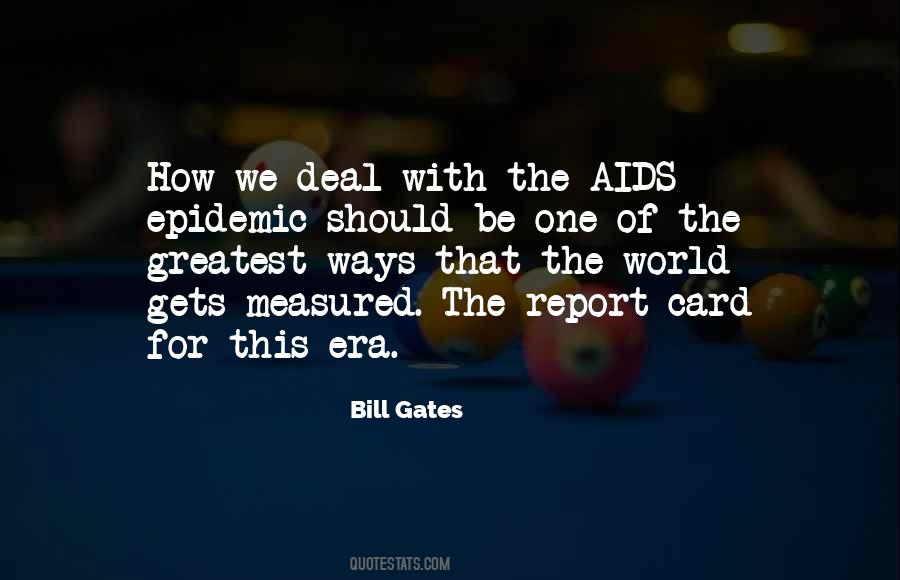 Quotes About Aids Epidemic #934053