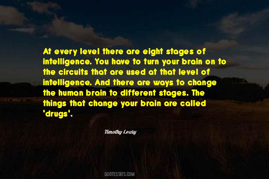 Quotes About Level Of Intelligence #1382767