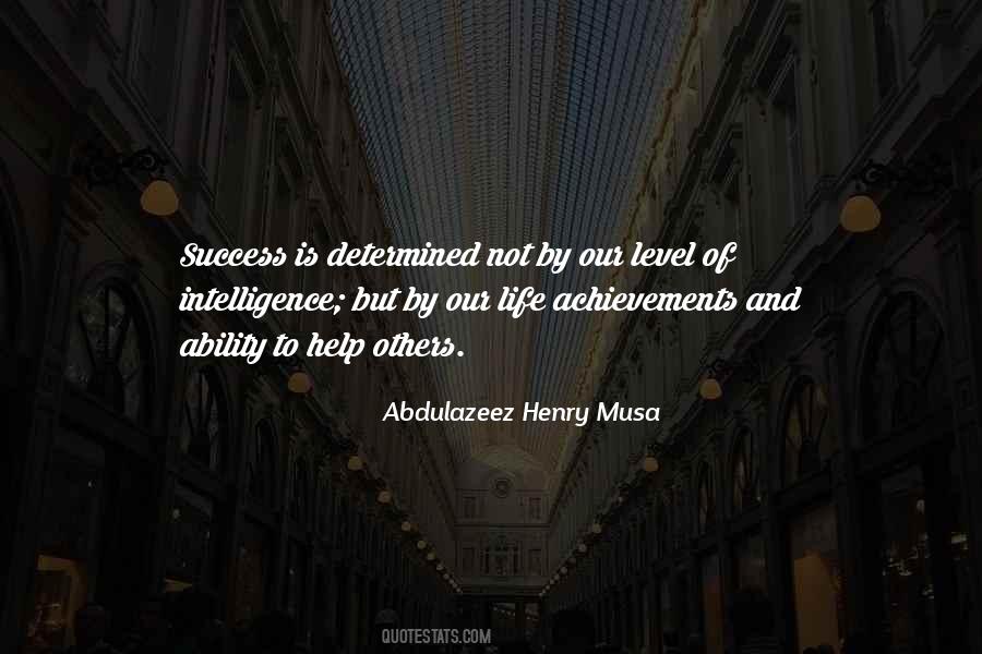 Quotes About Level Of Intelligence #436282