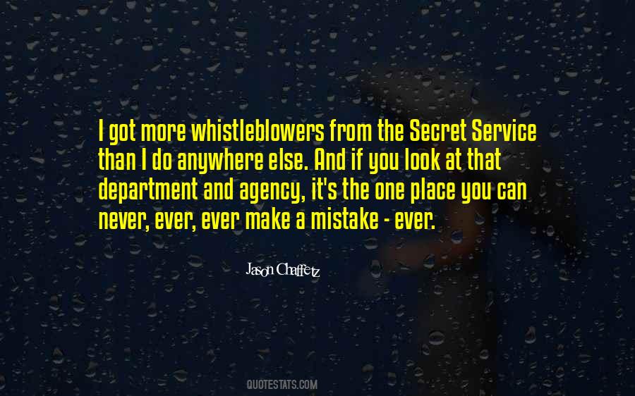 Quotes About The Secret Service #1582050