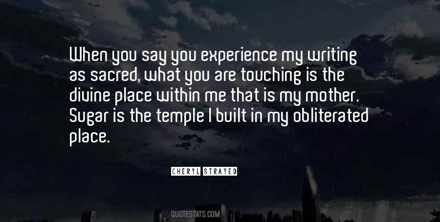 You Are Sacred Quotes #1245046