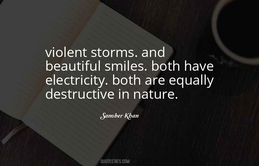 Quotes About Nature Destruction #595771