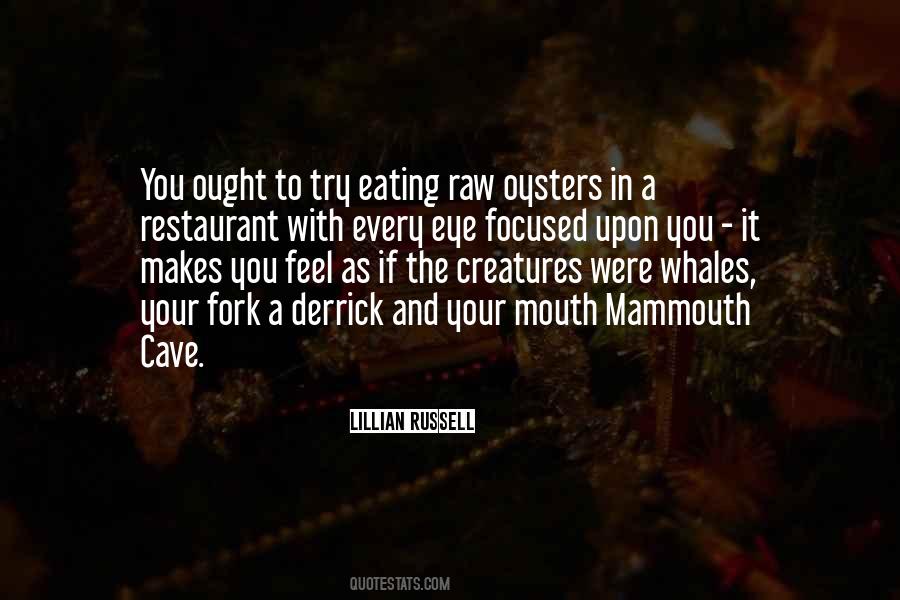 Eating Raw Quotes #1042210