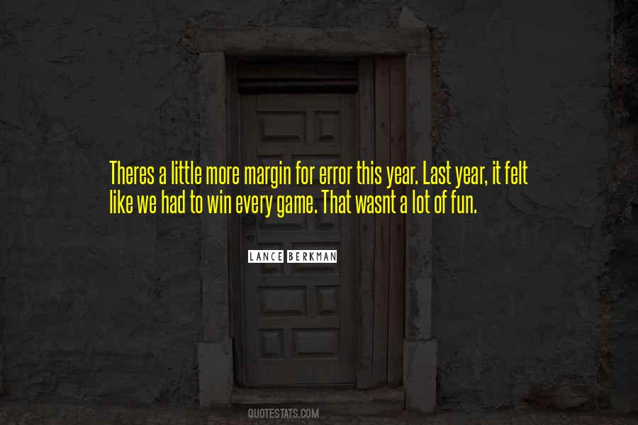 A Margin Of Error Quotes #874592