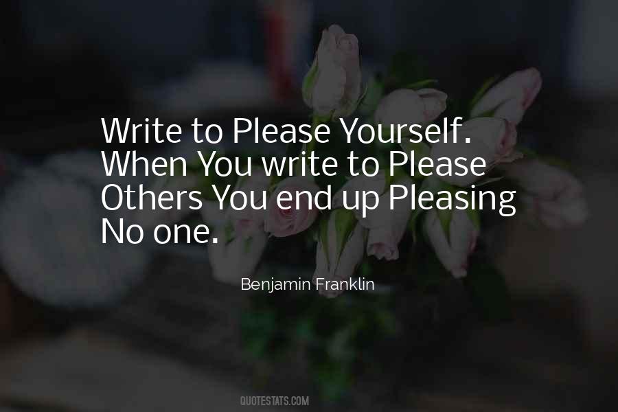 Quotes About Pleasing Others #1623374