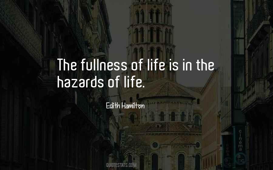 Quotes About The Fullness Of Life #323116