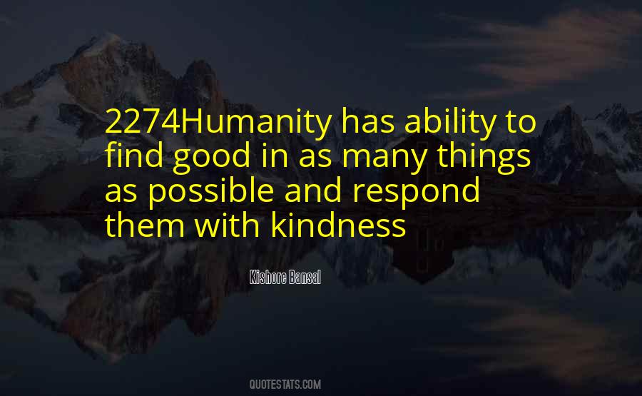 With Kindness Quotes #1026835