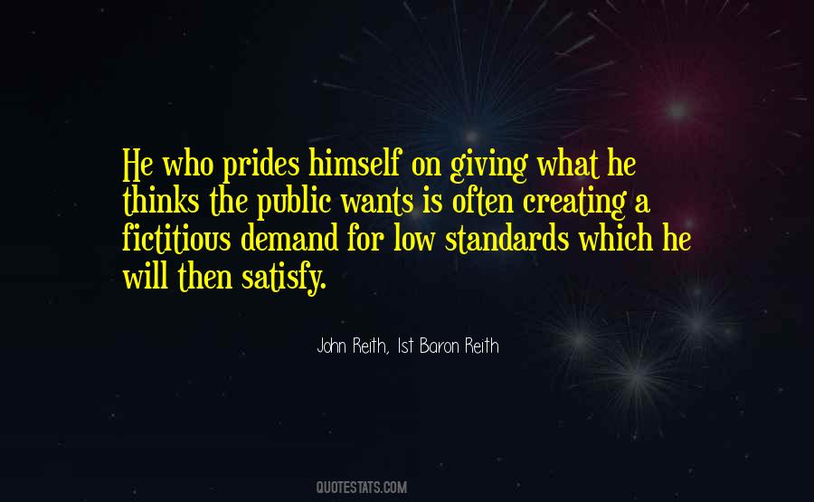 Quotes About Low Standards #545889