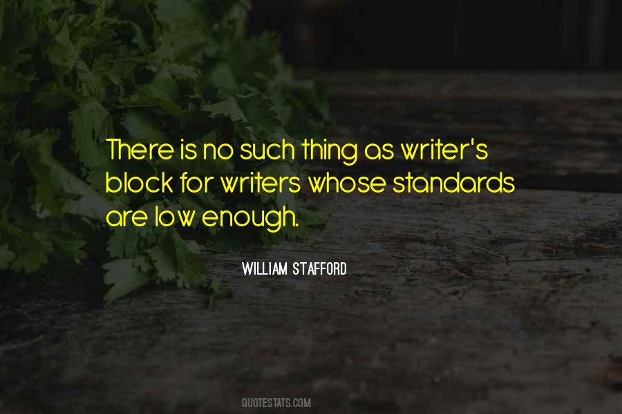 Quotes About Low Standards #973697
