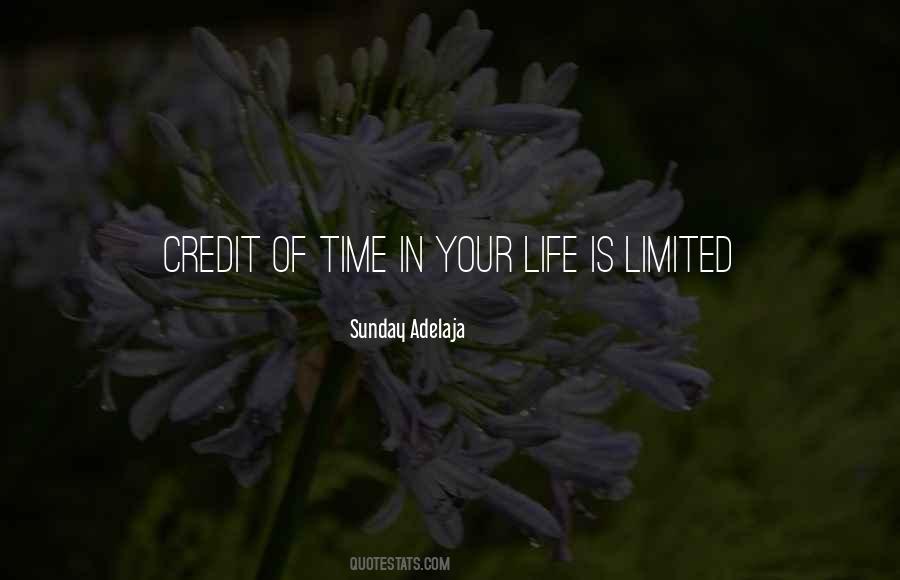 Quotes About Limited Time #279153