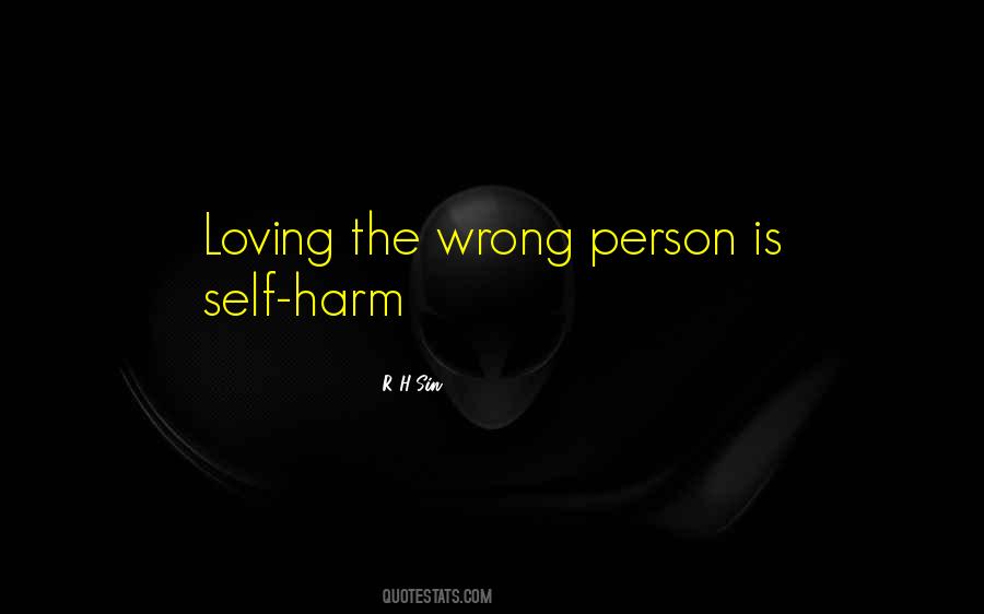 Wrong Person Quotes #1236778