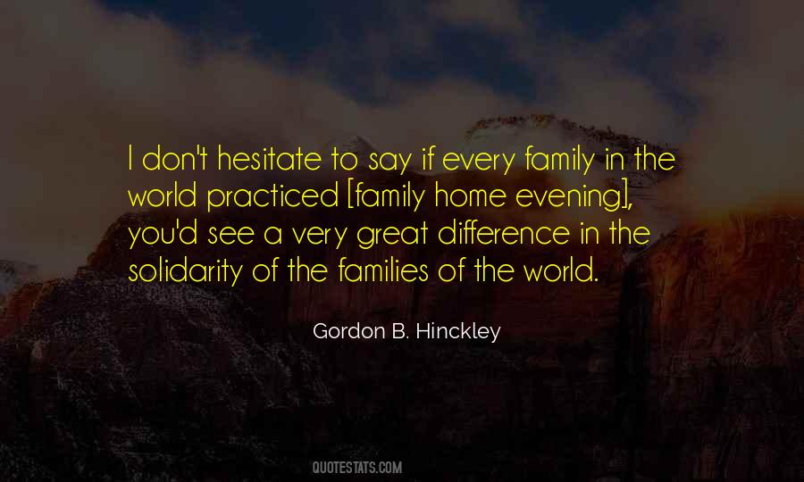 Quotes About Family Solidarity #1093162