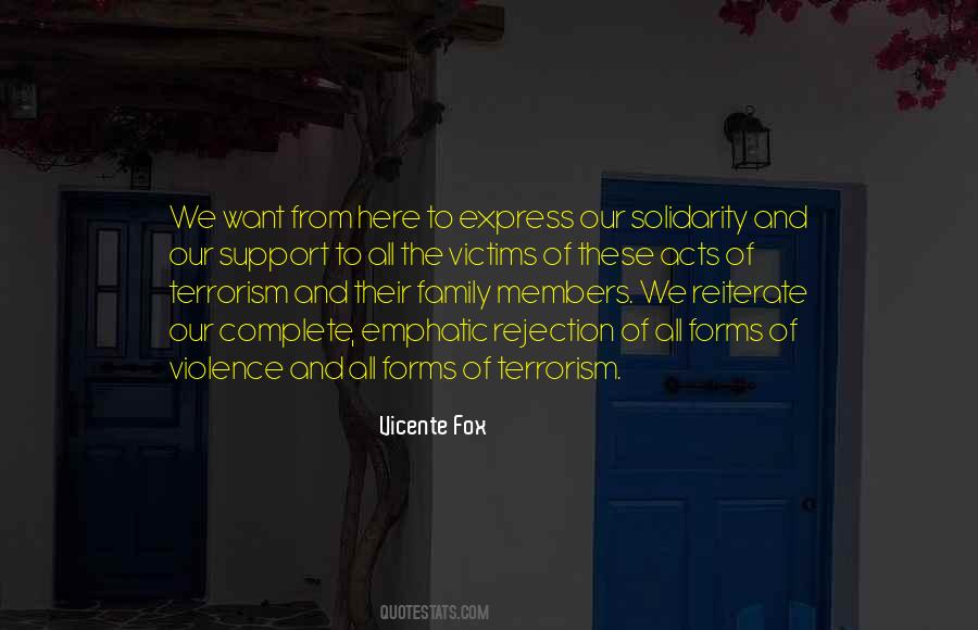 Quotes About Family Solidarity #1635312