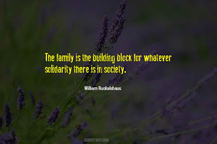 Quotes About Family Solidarity #856042