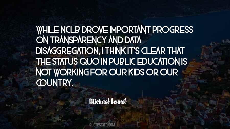 Quotes About Progress In Education #1490971