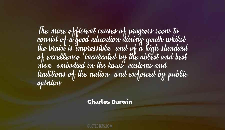 Quotes About Progress In Education #161443