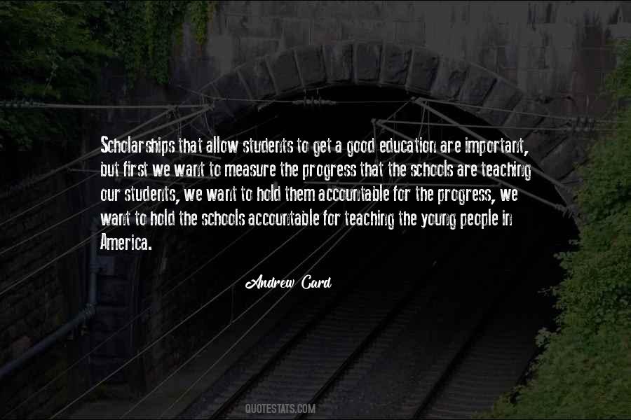 Quotes About Progress In Education #998263