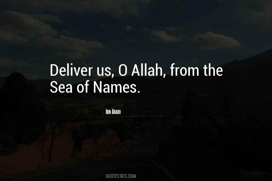 Quotes About Names Of Allah #820402