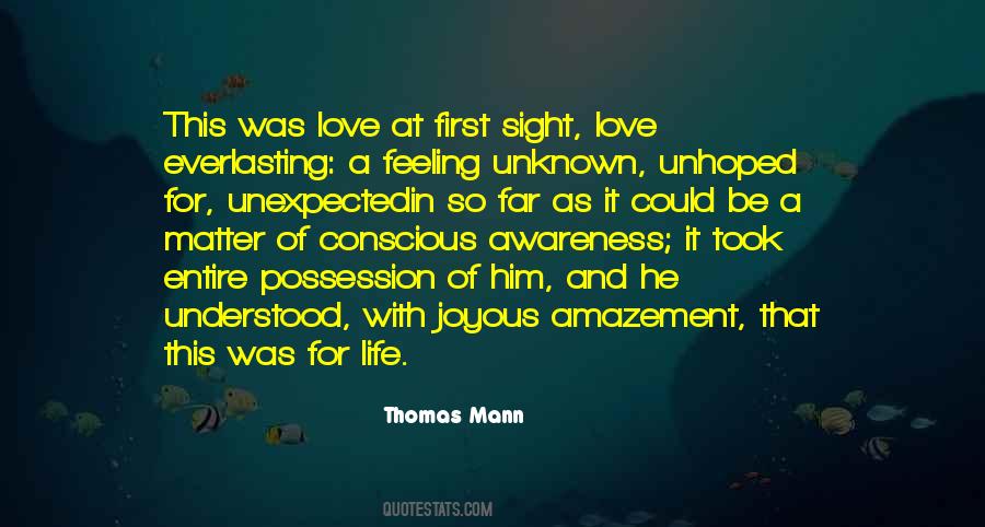Quotes About Unknown Love #712142