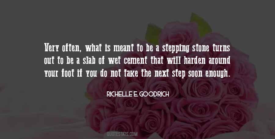 Quotes About Stepping Out #891748