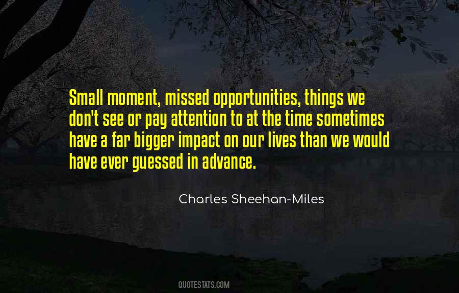 Quotes About Moment Of Impact #1329106