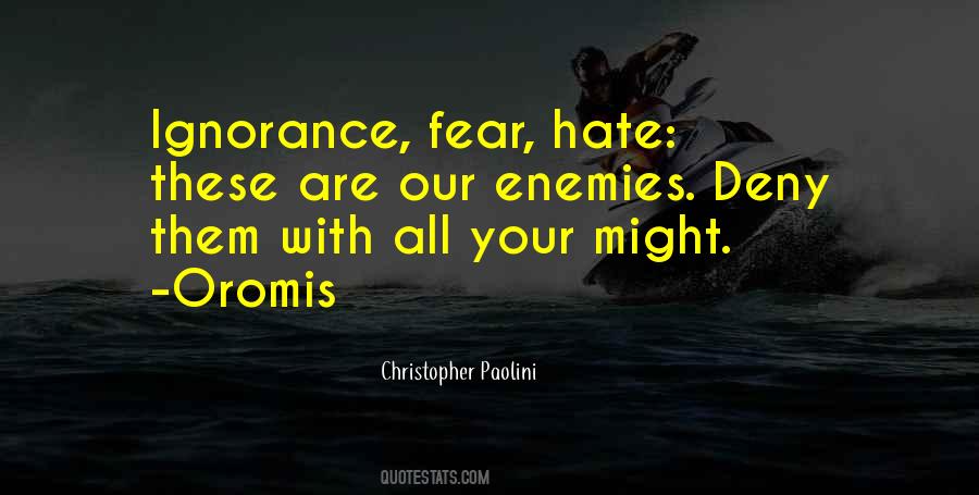 Quotes About Your Ignorance #291137