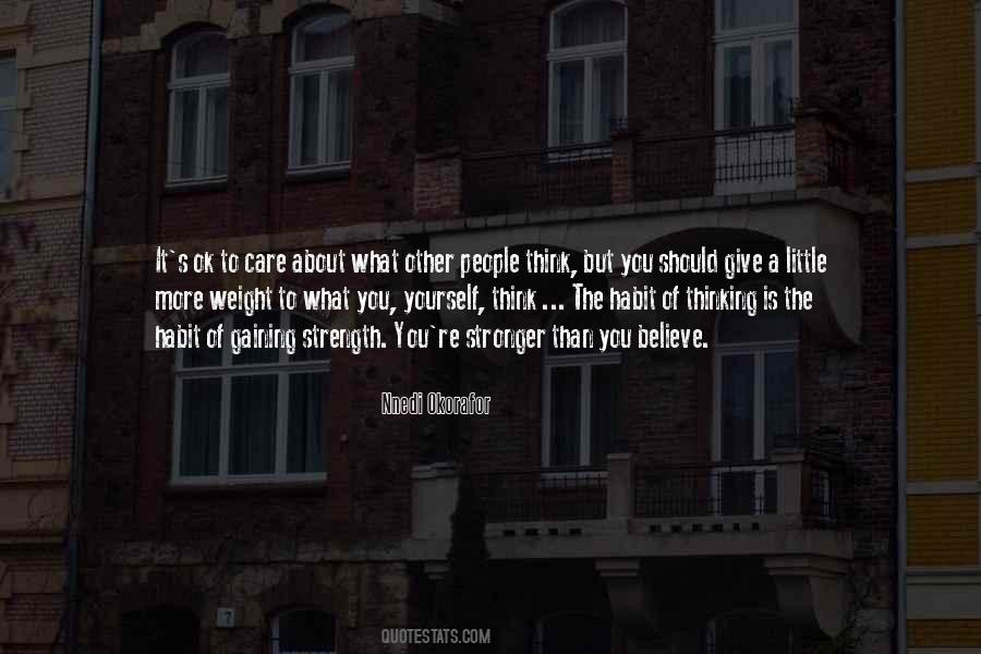 Quotes About Gaining Strength #678830