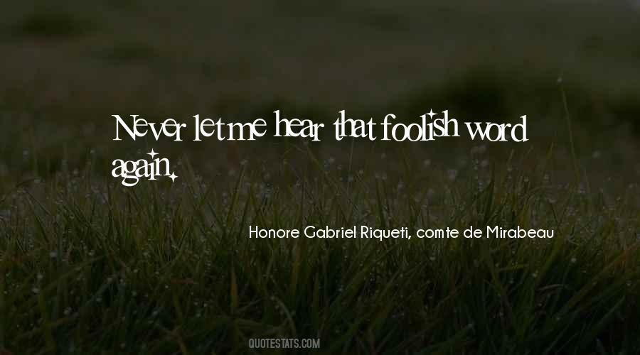 Gabriel Riqueti Quotes #1247767