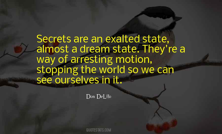 Quotes About Dream State #1091397