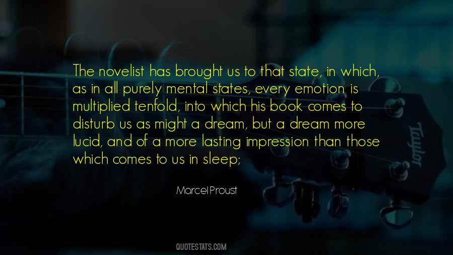 Quotes About Dream State #483789