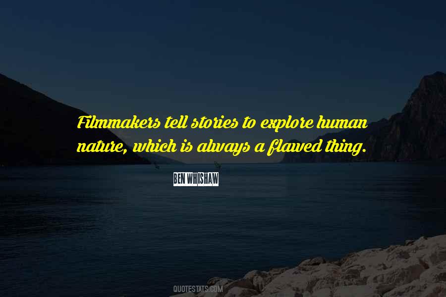 Human Flawed Quotes #989216