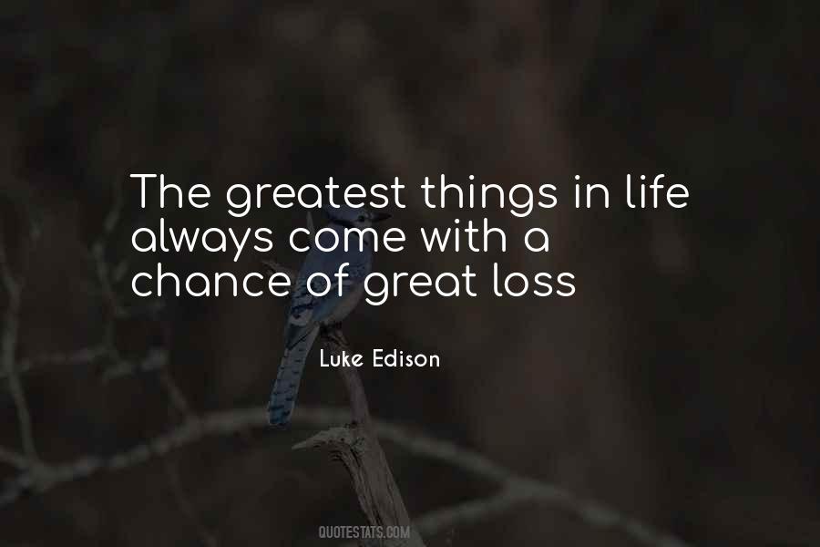 A Great Loss Quotes #1315476