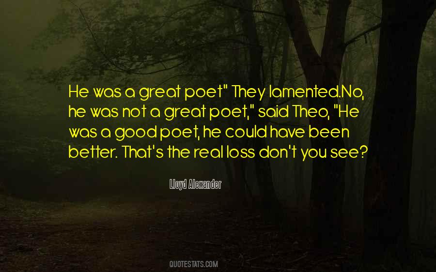 A Great Loss Quotes #968027