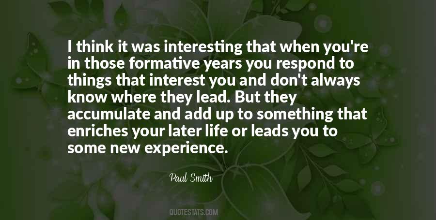Quotes About Something New In Your Life #1870451 Quotes About Something New In Your Life #1870451