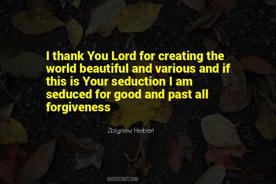 Quotes About Thank You Lord #1001618