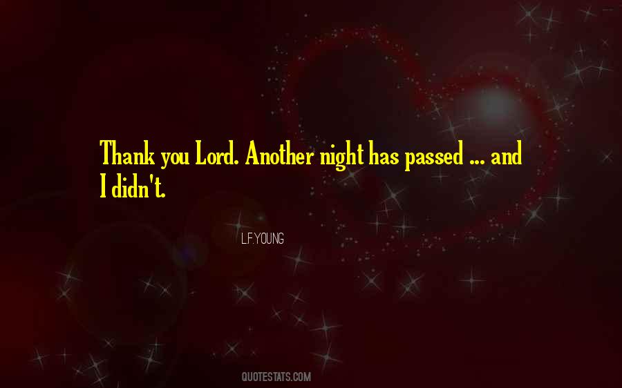 Quotes About Thank You Lord #1865520