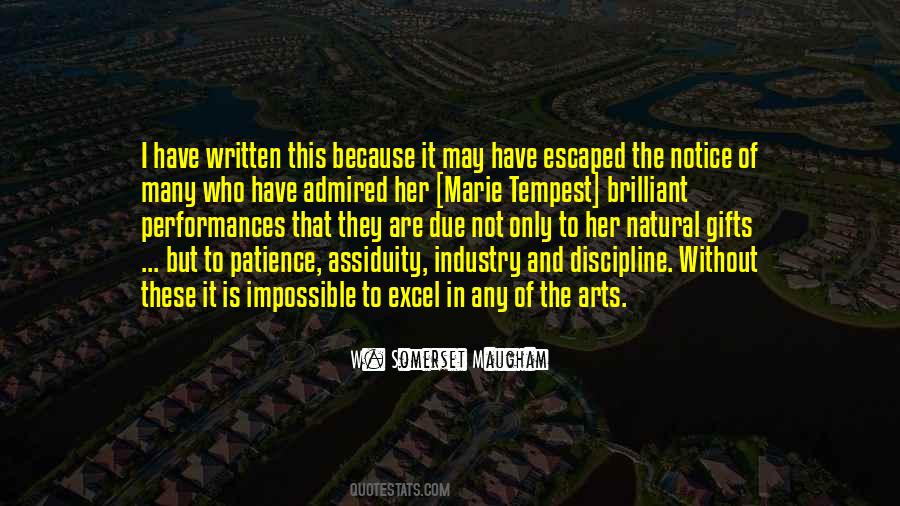 Natural Gifts Quotes #1259393