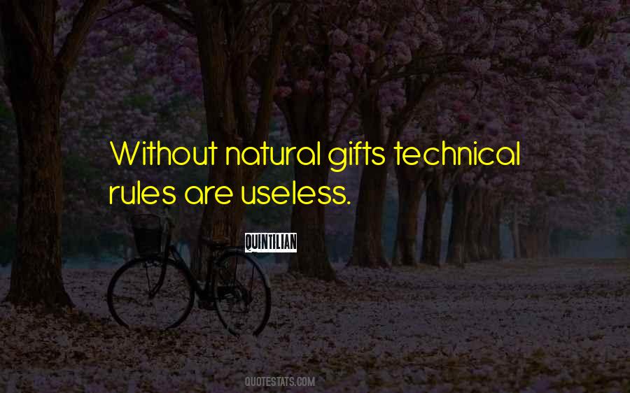 Natural Gifts Quotes #290757