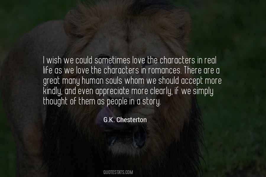 Love Characters Quotes #254652