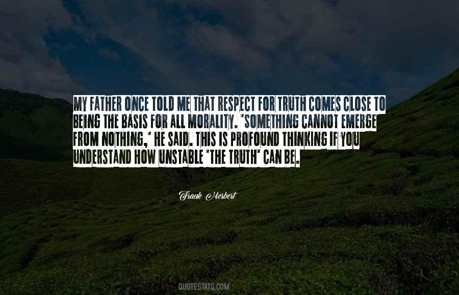 Quotes About Profound Truth #1141313