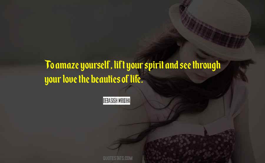Beauties In Life Quotes #1092753