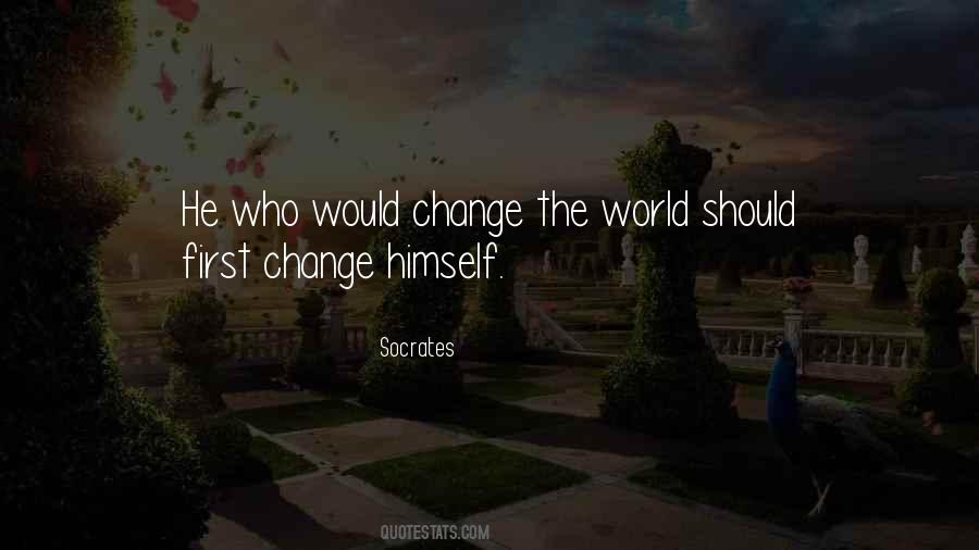 Quotes About Change The World #1389445