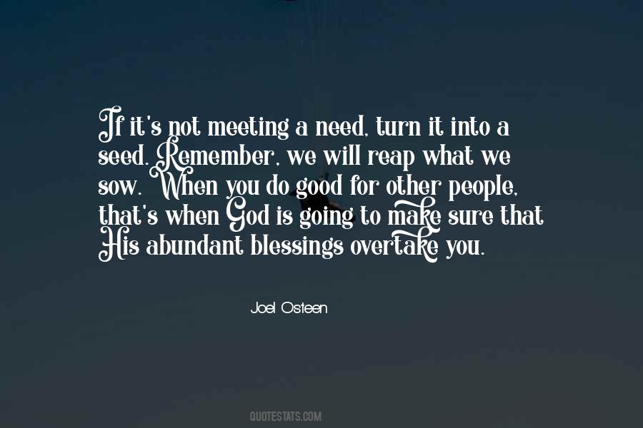 Quotes About God's Abundant Blessings #466447