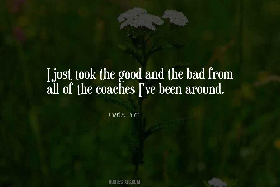 Quotes About Good Coaches #27556