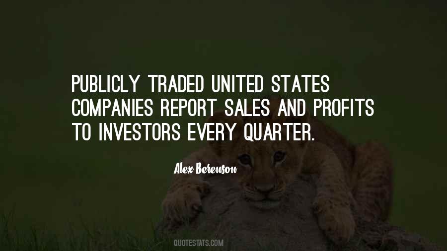 Quotes About Profits #1069770